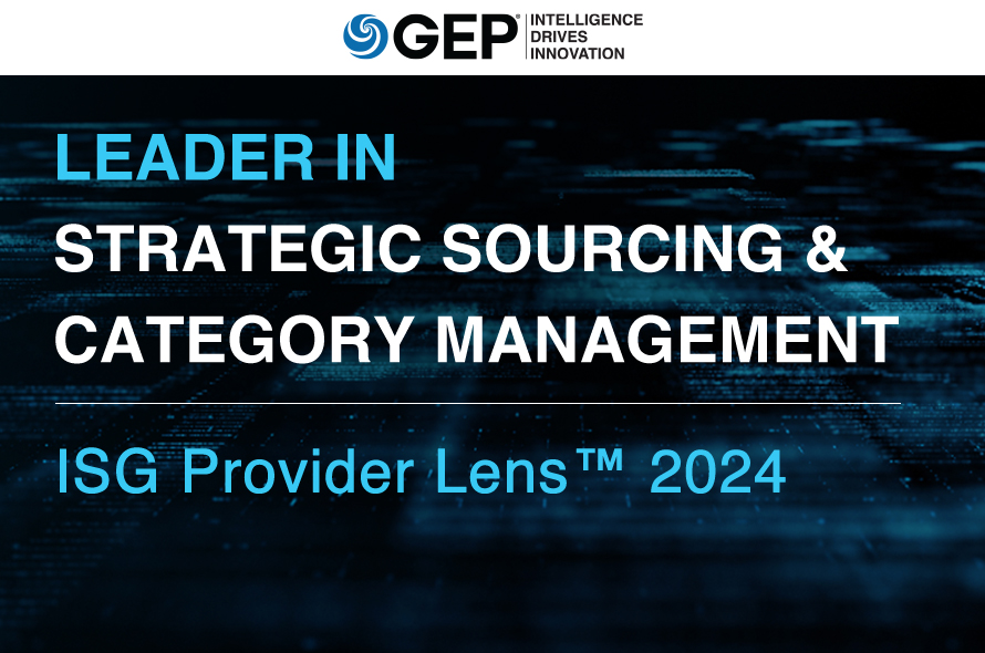 A Strategic Sourcing and Category Management Leader — 4 Years Running! 