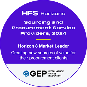 GEP nommé leader du marché dans le rapport HFS Horizons 2024